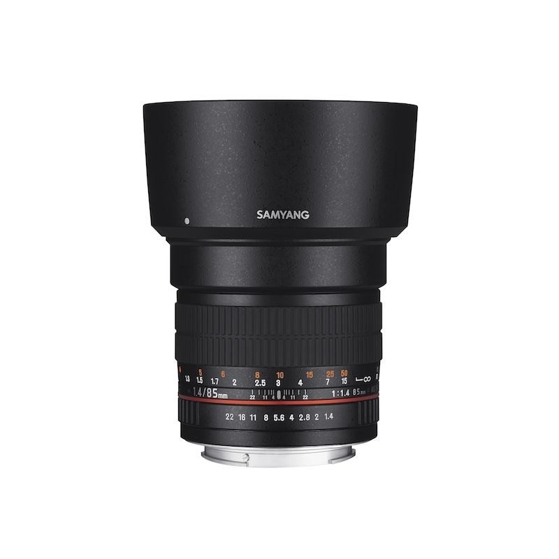 SAMYANG 85mm F1.4 AE Ver. Aspherical IF Lens for Nikon